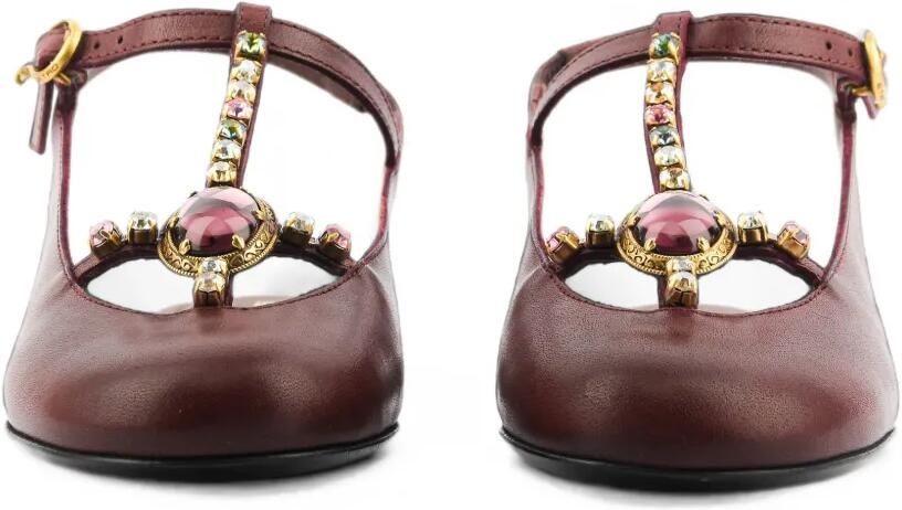 ETRO Verfraaide ballerina's Rood - Foto 3