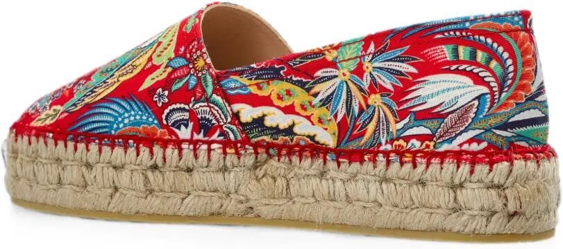 ETRO Espadrilles met borduurwerk Rood - Foto 2