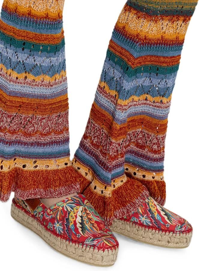 ETRO Espadrilles met borduurwerk Rood - Foto 4