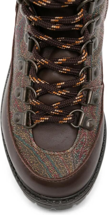 ETRO KIDS Enkellaarzen met paisley-print Bruin - Foto 3