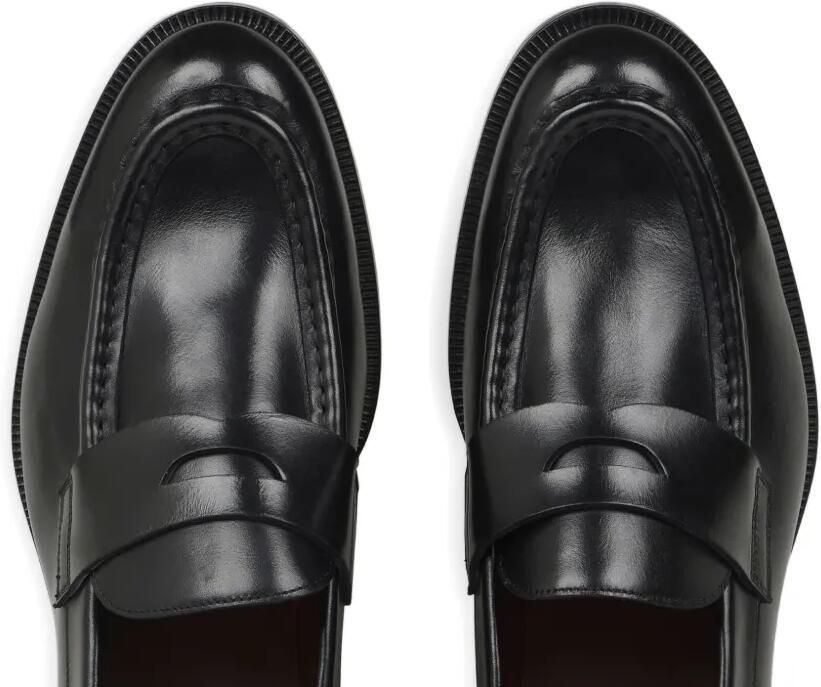 ETRO Leren loafers Zwart