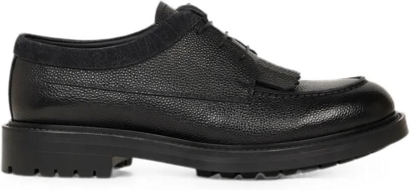 ETRO Leren loafers Zwart