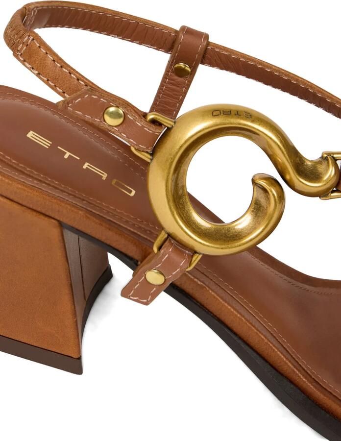 ETRO Sandalen met bandjes Bruin - Foto 2
