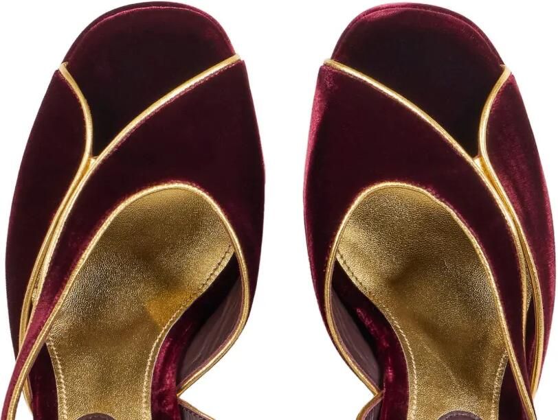 ETRO Sandalen met plateauzool Rood - Foto 4