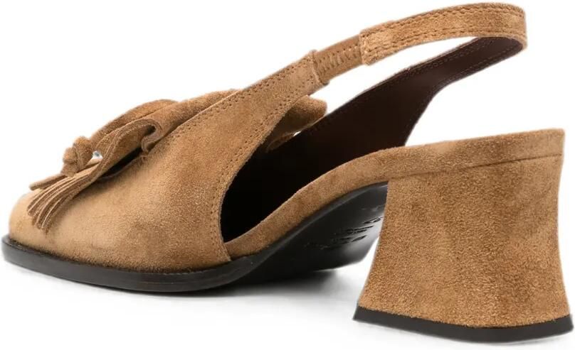 ETRO Slingback pumps met kwastje Bruin - Foto 3