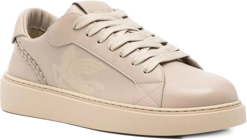 ETRO Sneakers met logoprint Beige - Foto 2