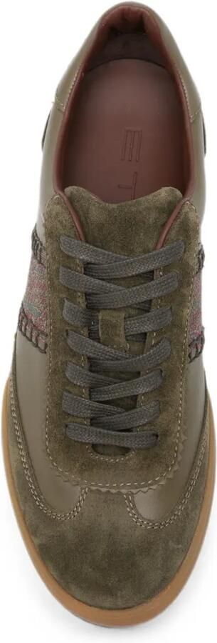 ETRO Sneakers met vlakken en paisley-details Groen - Foto 4