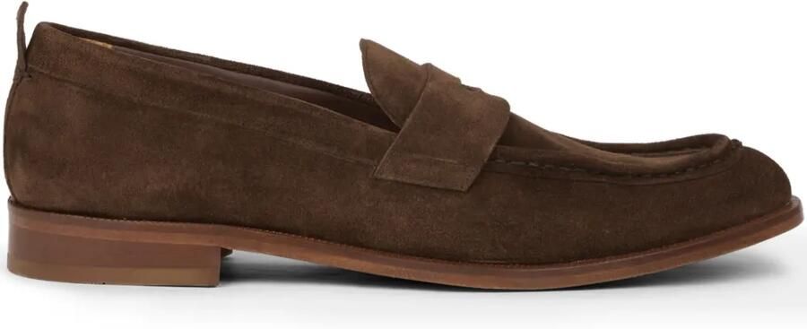 ETRO Suède loafers Bruin