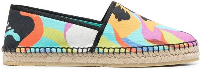 ETRO Espadrilles met print Zwart