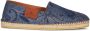 ETRO Denim espadrilles met jacquard Blauw - Thumbnail 1