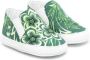 ETRO KIDS Sneakers met bloe print Groen - Thumbnail 1