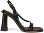 ETRO Leren sandalen Zwart - Thumbnail 1