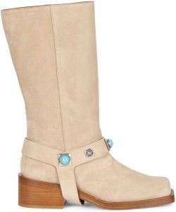 ETRO Verfraaide laarzen Beige