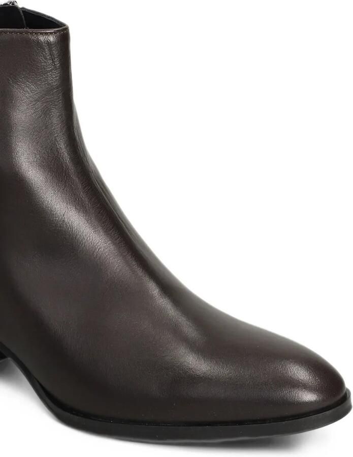 Evaluna calf leather ankle boots Bruin - Foto 3