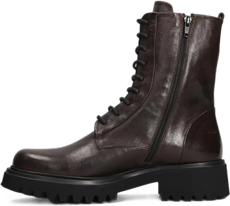 Evaluna lace-up calf leather boots Bruin - Foto 4
