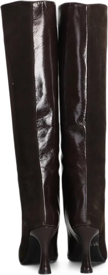Evaluna panelled pointed-toe boots Bruin - Foto 5