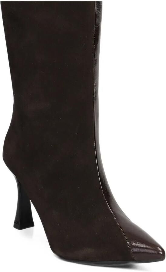 Evaluna panelled pointed-toe boots Bruin - Foto 2