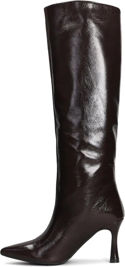 Evaluna panelled pointed-toe boots Bruin - Foto 4