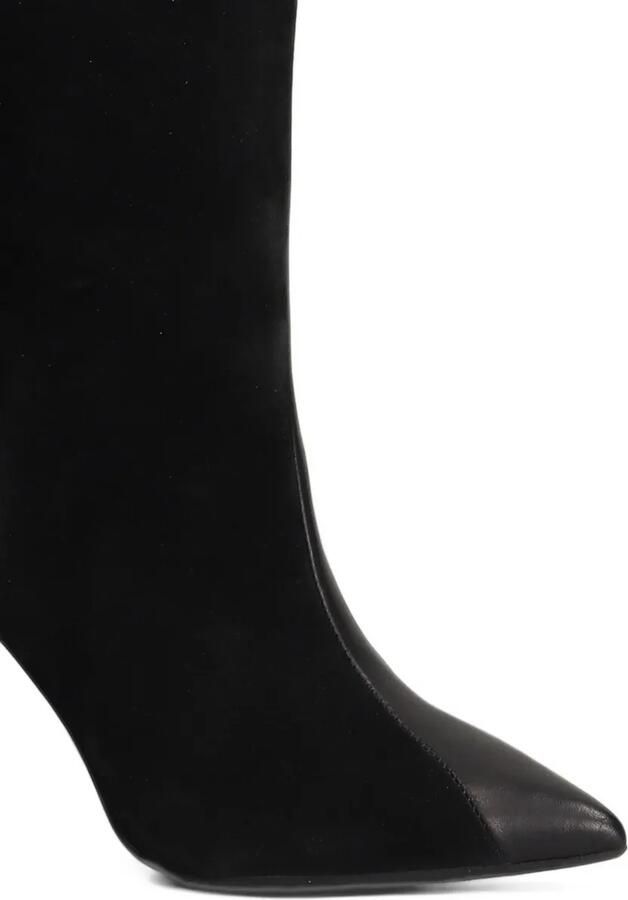 Evaluna panelled pointed-toe boots Zwart - Foto 2