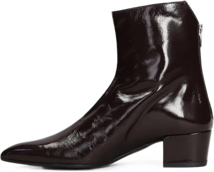 Evaluna patent-finish ankle boots Rood - Foto 5