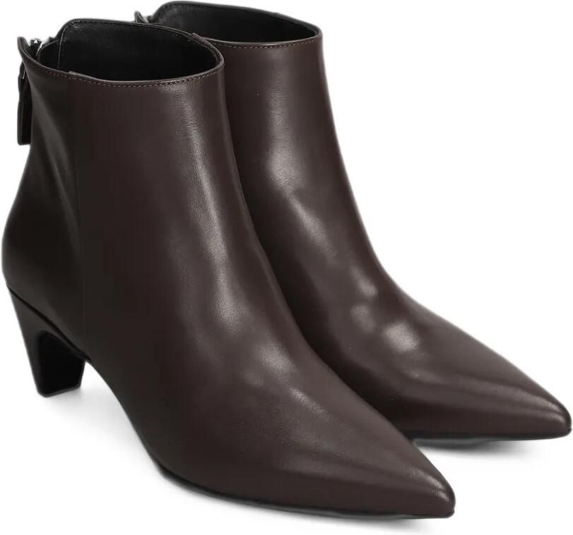Evaluna point-toe zip-fastening ankle boots Bruin - Foto 3