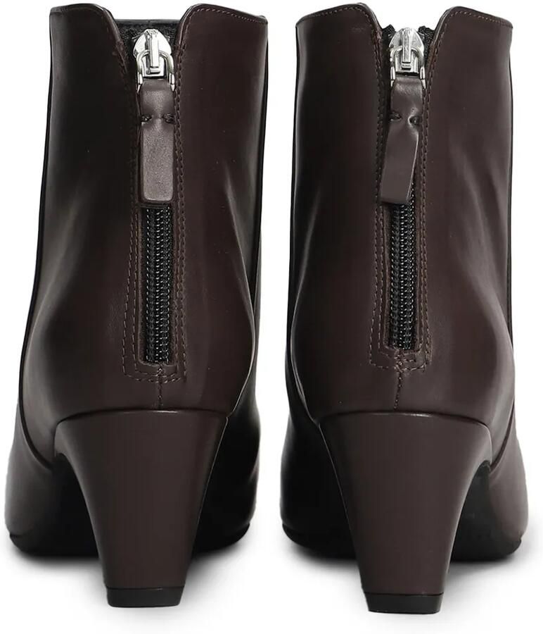 Evaluna point-toe zip-fastening ankle boots Bruin - Foto 2