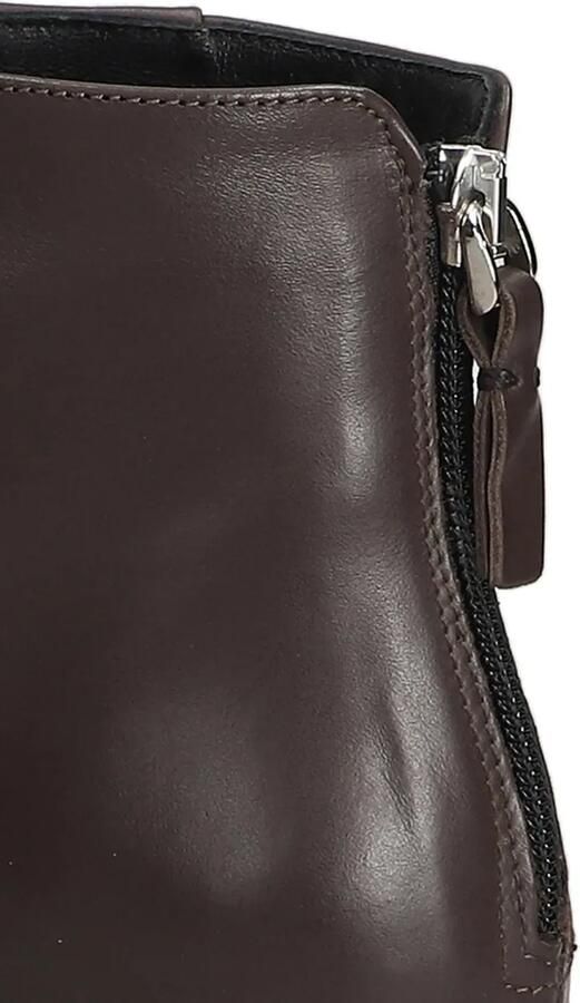 Evaluna point-toe zip-fastening ankle boots Bruin - Foto 4