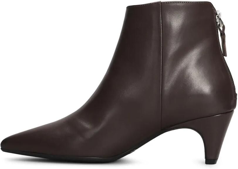 Evaluna point-toe zip-fastening ankle boots Bruin - Foto 5