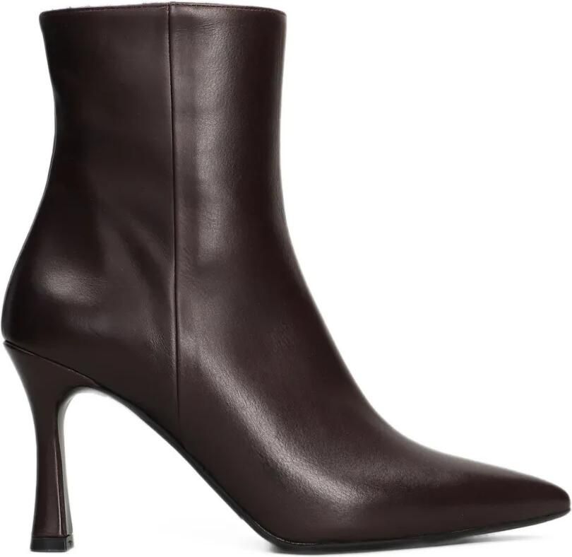 Evaluna pointed-toe ankle boots Rood