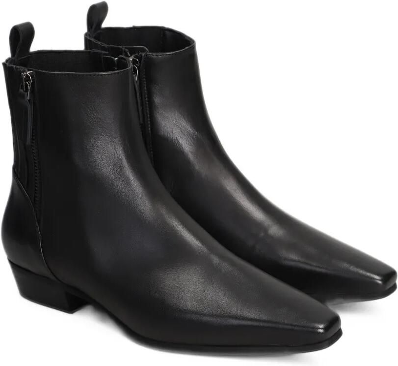 Evaluna pointed-toe ankle boots Zwart - Foto 3