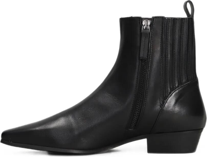 Evaluna pointed-toe ankle boots Zwart - Foto 5
