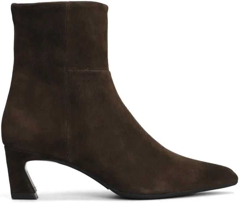 Evaluna pointed-toe calf suede boots Bruin - Foto 4