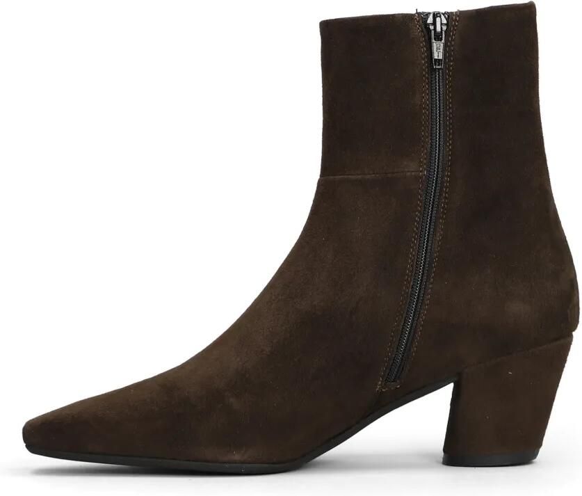 Evaluna pointed-toe suede ankle boots Bruin - Foto 3