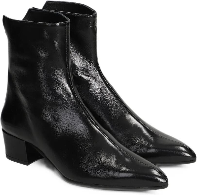 Evaluna pointed-toe zip-fastening ankle boots Zwart - Foto 2