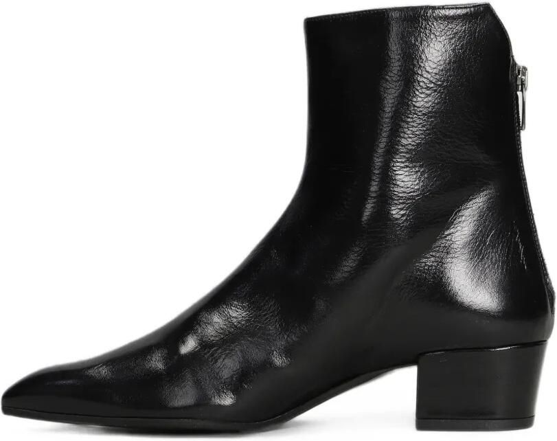Evaluna pointed-toe zip-fastening ankle boots Zwart - Foto 5