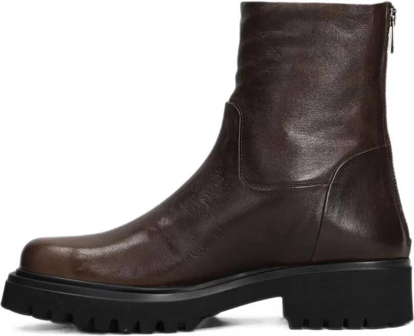 Evaluna rear-zip chunky-sole boots Bruin - Foto 5