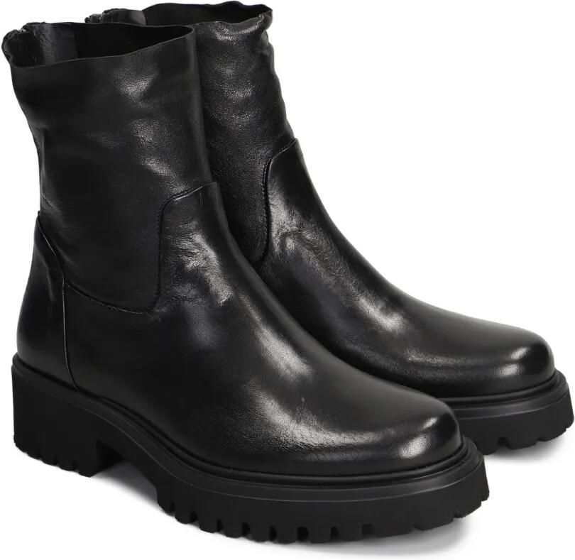 Evaluna rear-zip chunky-sole boots Zwart - Foto 3