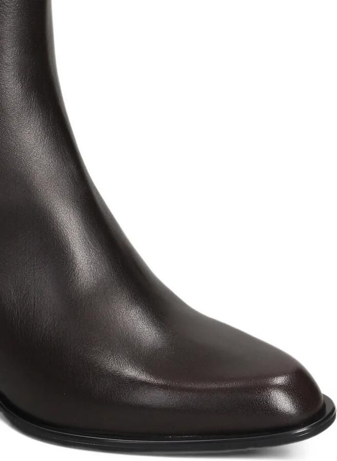 Evaluna square-toe ankle boots Bruin - Foto 5