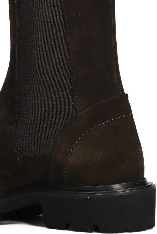 Evaluna suede chelsea boots Bruin - Foto 5