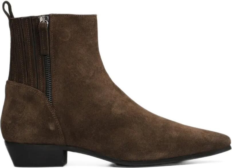 Evaluna suede pointed-toe ankle boots Bruin