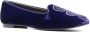 10 CORSO COMO x Castaner Zainab fluwelen slippers Blauw - Thumbnail 2