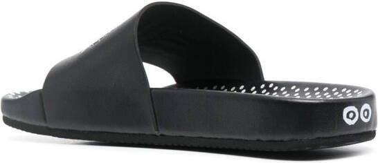 10 CORSO COMO x Fila slippers met stippen Zwart