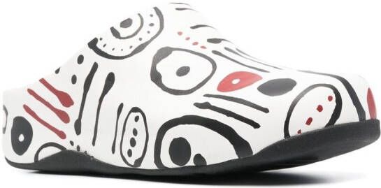 10 CORSO COMO x Fitflop SHUV klompen Wit