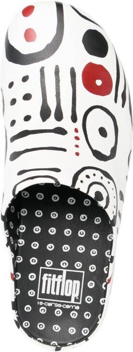 10 CORSO COMO x Fitflop SHUV klompen Wit