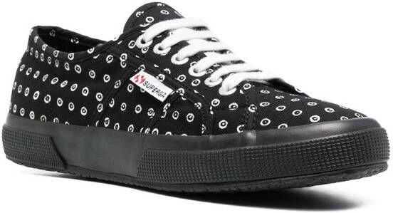 10 CORSO COMO x Superga sneakers met logoprint Zwart