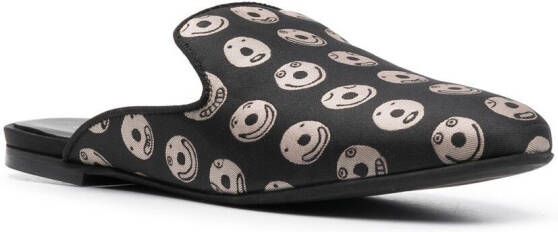 10 CORSO COMO x The Merchant of Florence Emoji slippers Zwart