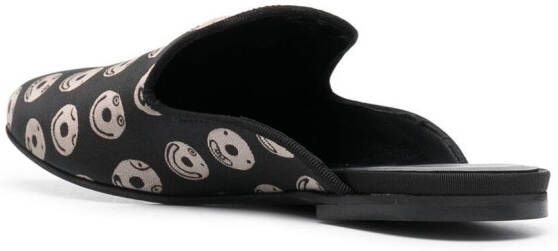 10 CORSO COMO x The Merchant of Florence Emoji slippers Zwart