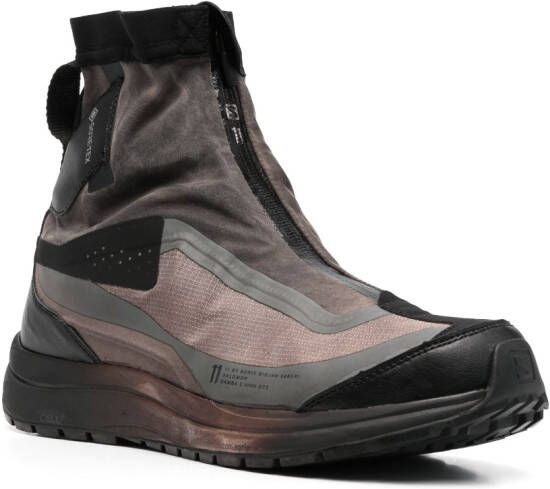 11 By Boris Bidjan Saberi 11 high-top sneakers Grijs