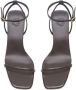 12 STOREEZ Leren sandalen 60 mm Bruin - Thumbnail 5