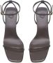 12 STOREEZ Leren sandalen 60 mm Bruin - Thumbnail 5